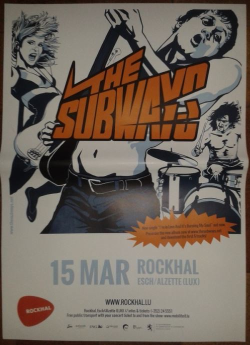 Acheter The Subways - 70x100 cm - AFFICHE / POSTER État correct - 13,99 € The Subways - 70x100 cm - AFFICHE / POSTER État correct N/A reconditionné disponible sur Fnac