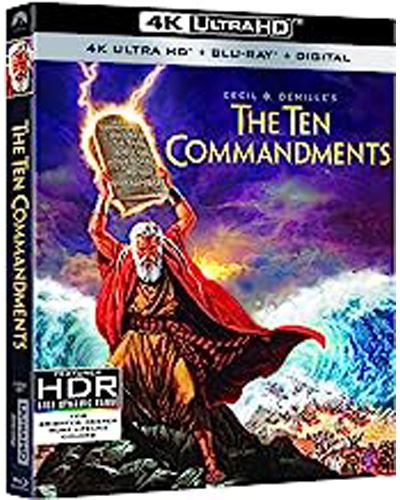 The Ten Commandments 1956 Blu-ray 4K Ultra HD État correct - 24,28 € The Ten Commandments 1956 Blu-ray 4K Ultra HD État correct reconditionné disponible sur Fnac