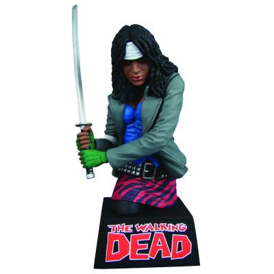 The Walking Dead - Tirelire vinyle Michonne 20 cm État correct Diamond Select reconditionné disponible sur Fnac