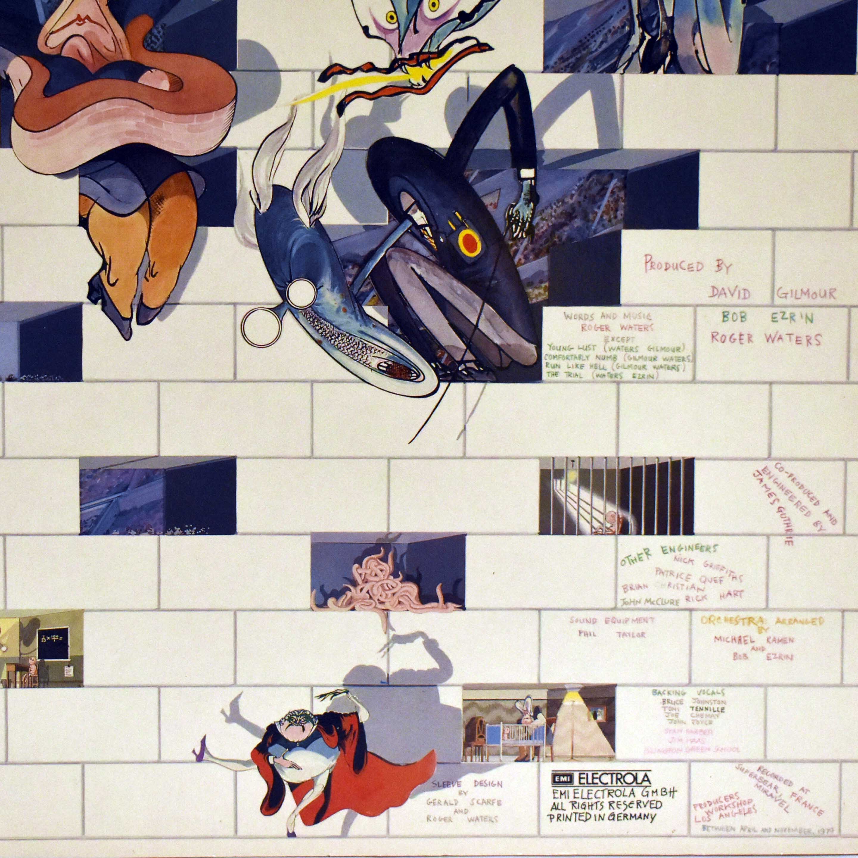 Voir photo 19 de The Wall by Pink Floyd - Double Album 33 Tours Gatefold - EMI Electrola Gmbh The Wall by Pink Floyd - Double Album 33 Tours Gatefold - EMI Electrola Gmbh Bon état reconditionné photo 19