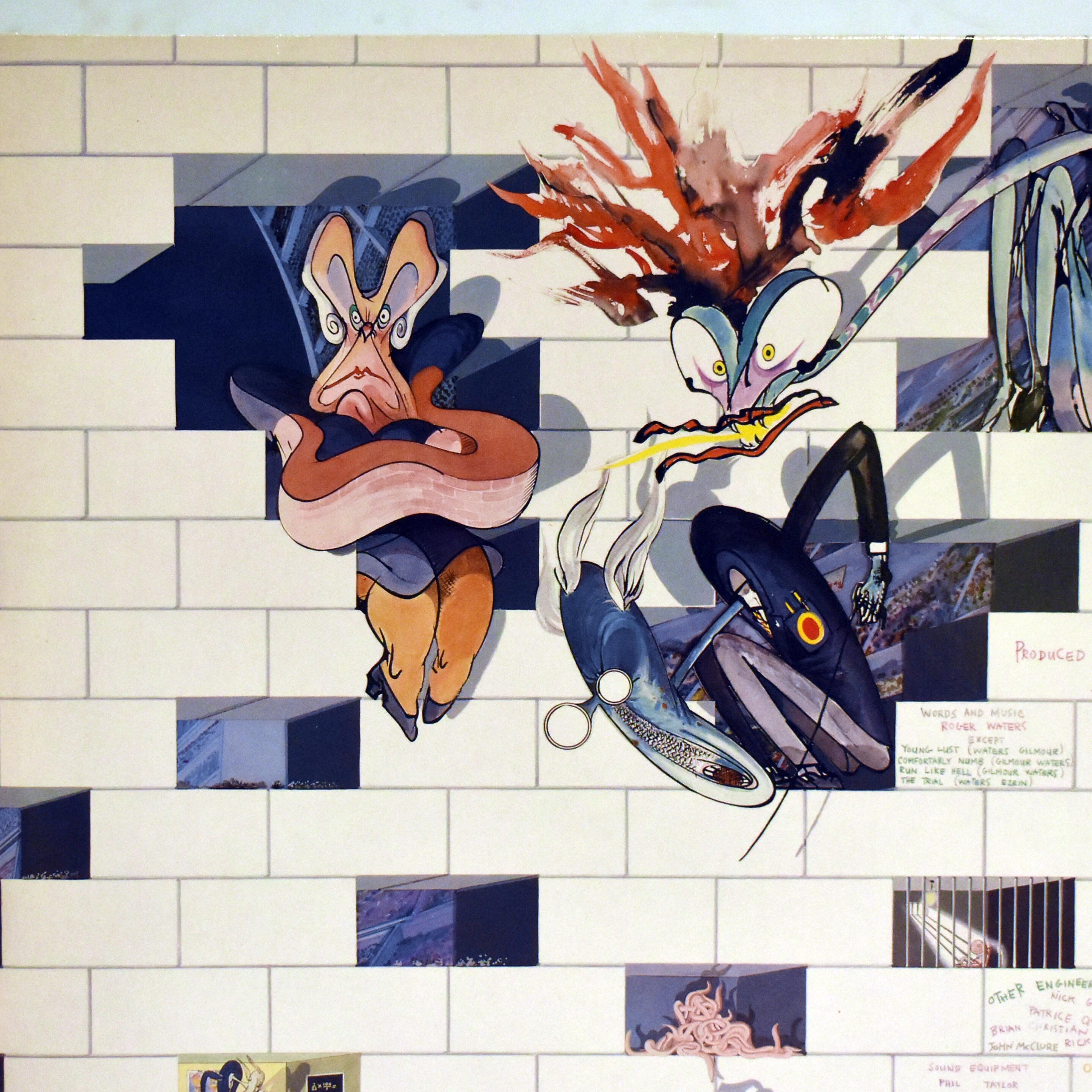 Voir photo 21 de The Wall by Pink Floyd - Double Album 33 Tours Gatefold - EMI Electrola Gmbh The Wall by Pink Floyd - Double Album 33 Tours Gatefold - EMI Electrola Gmbh Bon état reconditionné photo 21