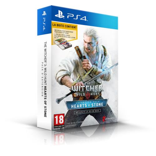 The Witcher 3 Wild Hunt Hearts of Stone PS4 État correct Bandai Namco reconditionné disponible sur Fnac