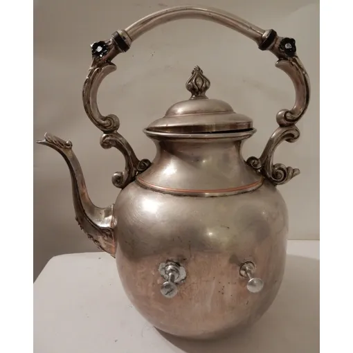 Théière Bouilloire Ancienne En Métal Argenté Bon état reconditionné disponible sur Rakuten