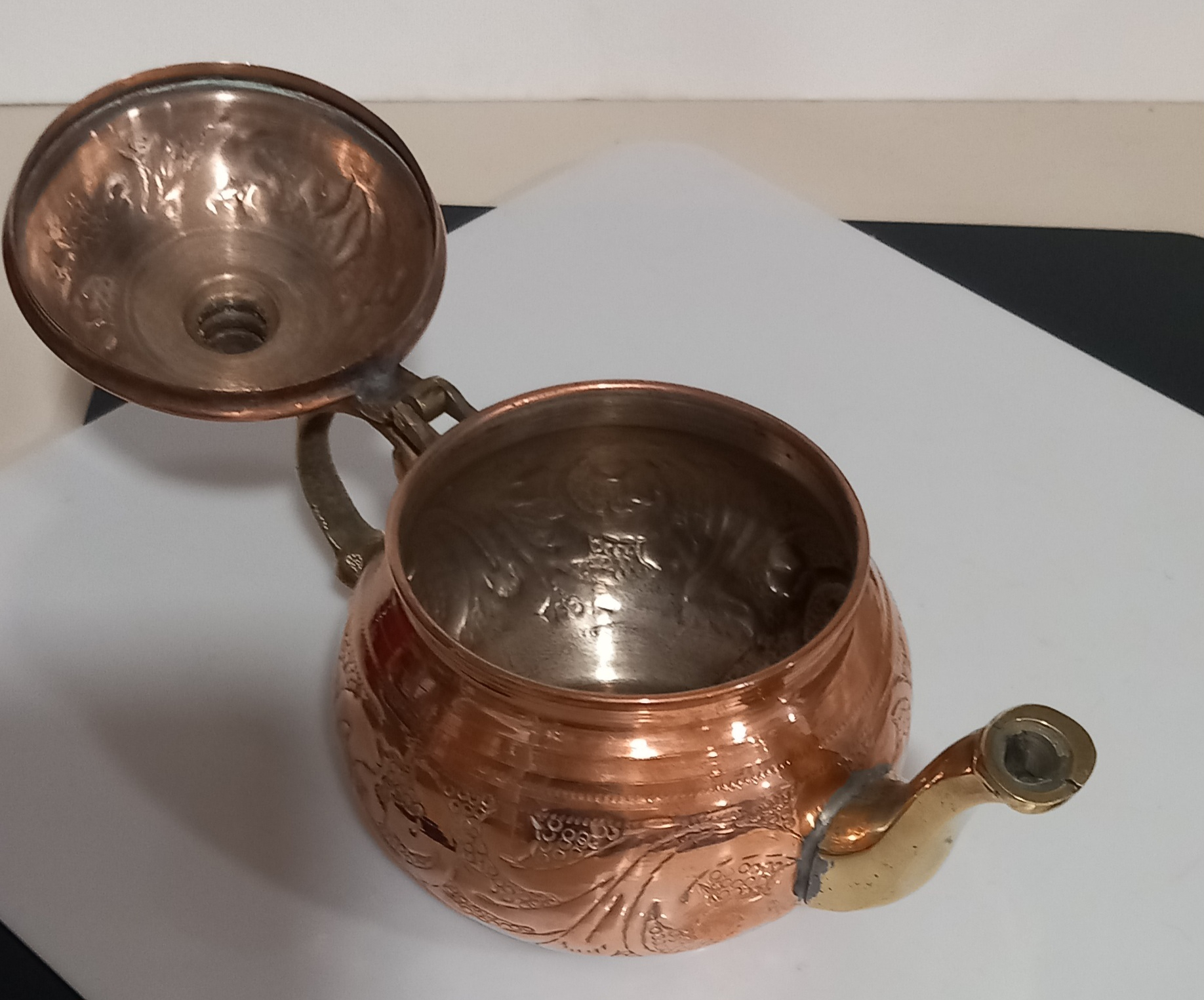 Voir photo 2 de Théière marocaine. Théière marocaine. Bon état reconditionné photo 2
