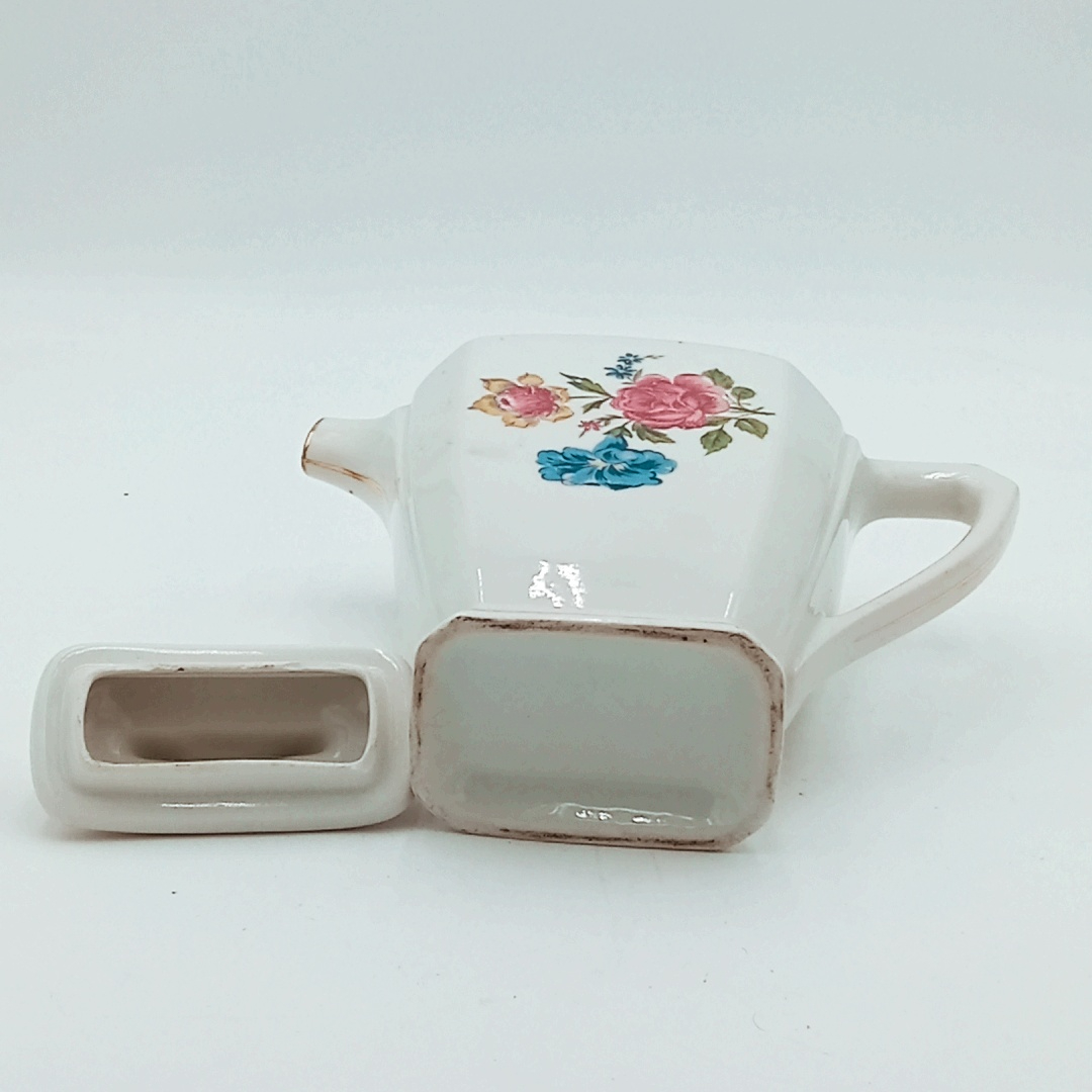 Voir photo 11 de Théière + sucrière + cuillère - Porcelaine Théière + sucrière + cuillère - Porcelaine Très bon état reconditionné photo 11