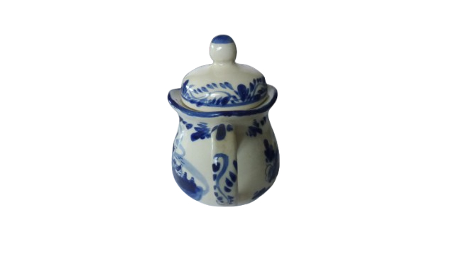 Voir photo 2 de Théière vintage en faïence Delft Théière vintage en faïence Delft Bon état reconditionné photo 2