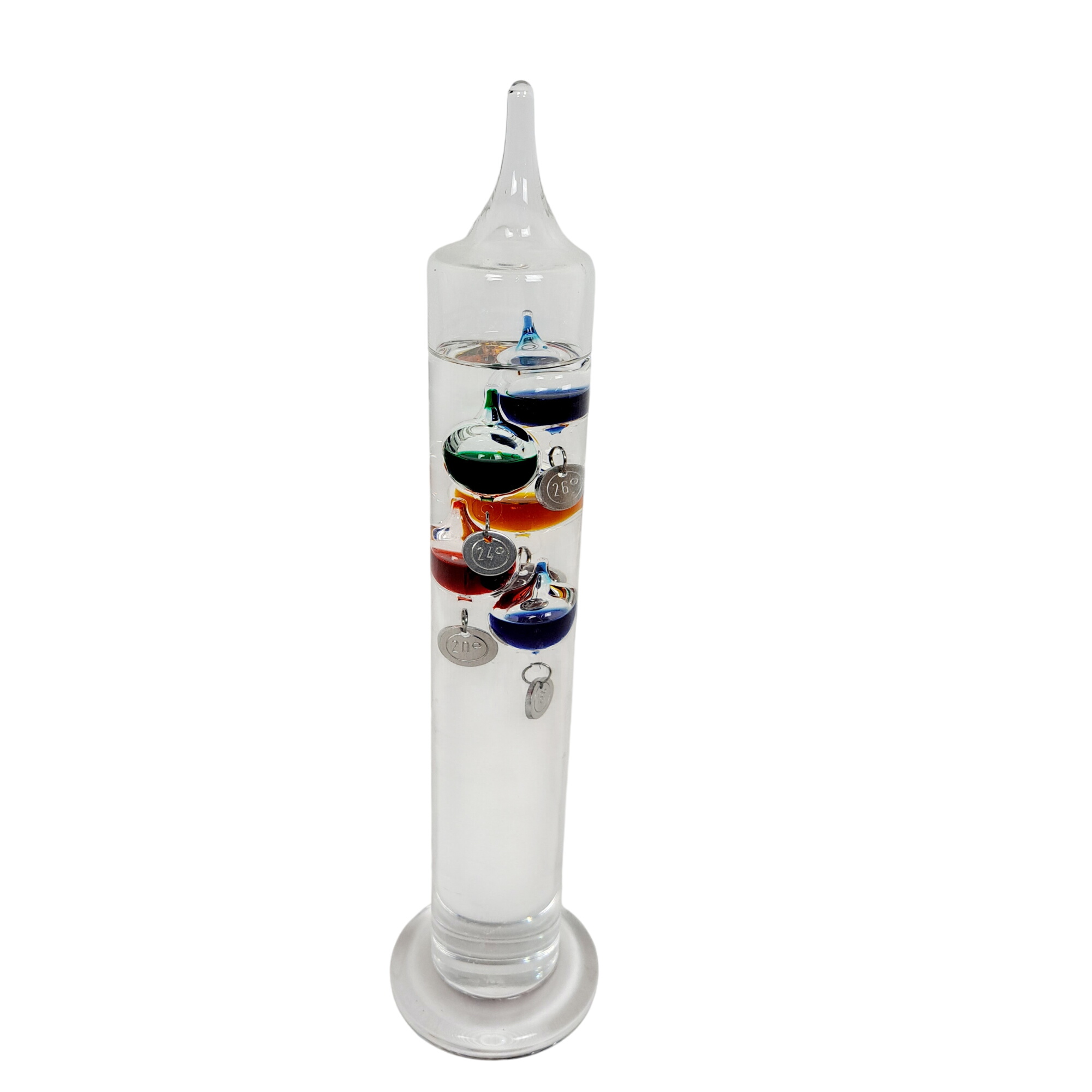 Thermomètre de Galilée 32 cm Bon état - 20,00 € Thermomètre de Galilée 32 cm Bon état reconditionné disponible sur Label Emmaüs