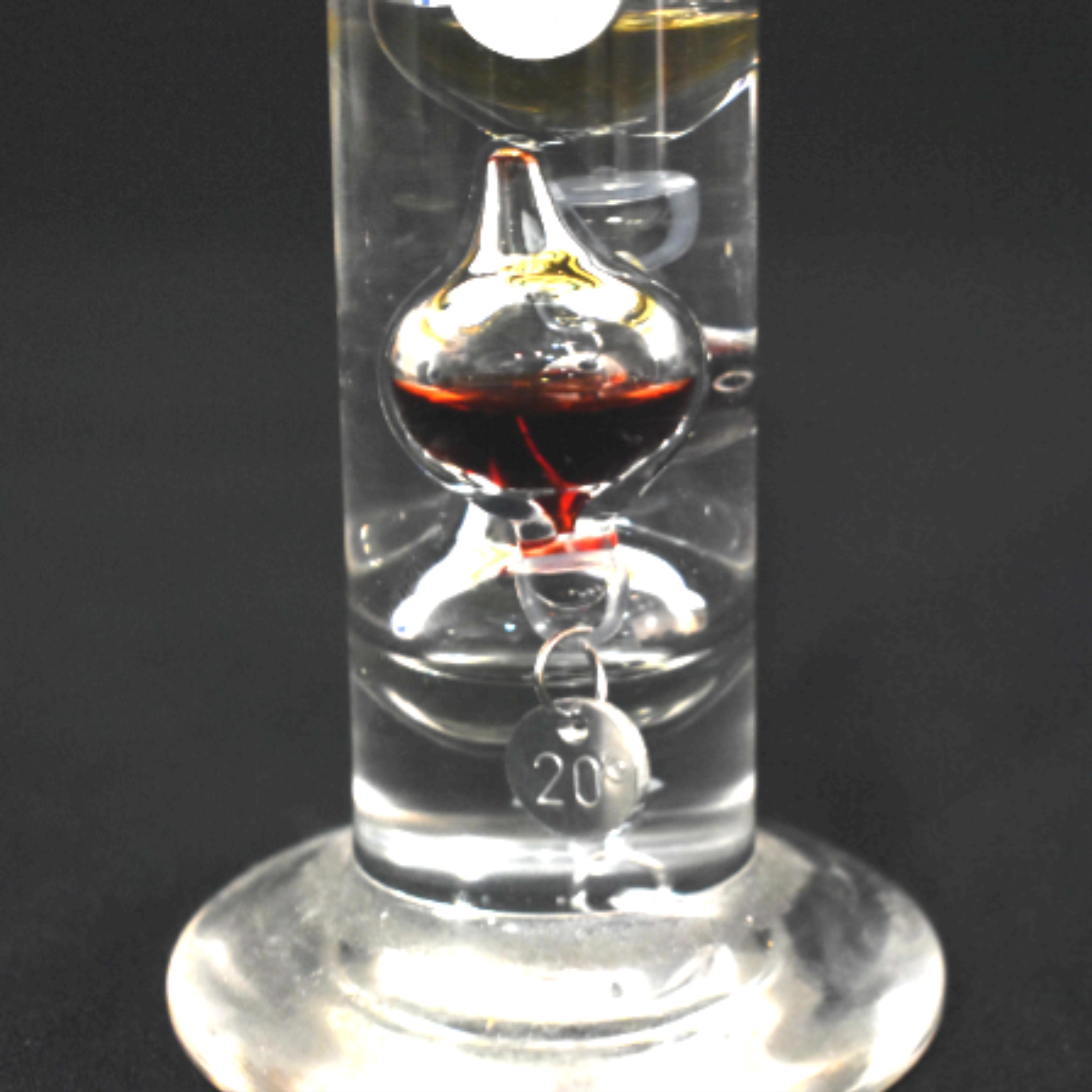 Voir photo 6 de Thermomètre de Galilée - Verre Soufflé Thermomètre de Galilée - Verre Soufflé reconditionné photo 6