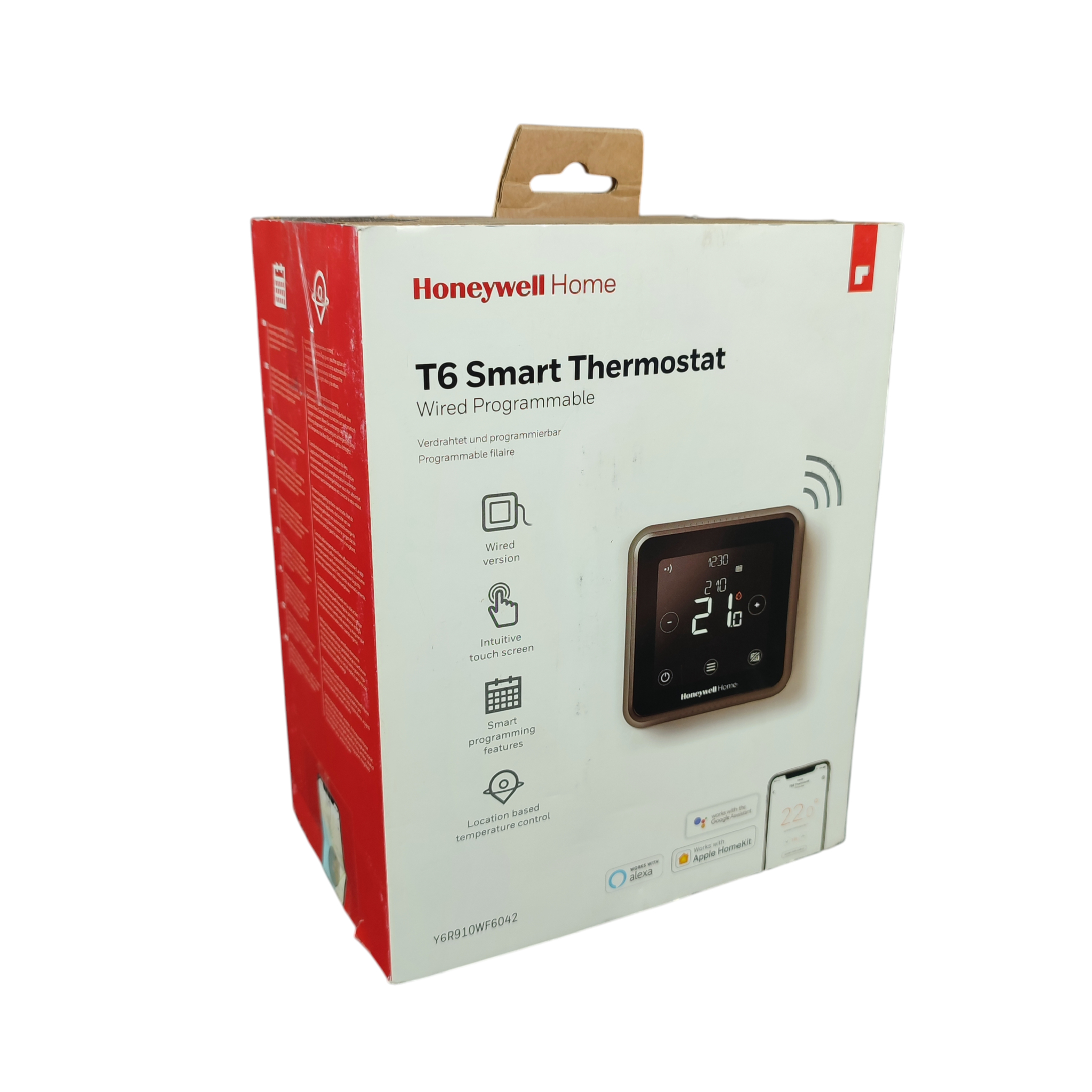Thermostat connecté T6 Honeywell Home Bon état - 60,00 € Thermostat connecté T6 Honeywell Home Bon état reconditionné disponible sur Label Emmaüs