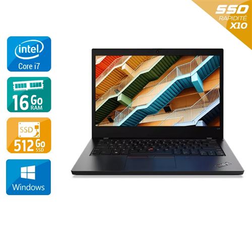 THINKPAD L14 G1 I5 Gen10 8G 2TO SSD W11 G3 État correct N/A reconditionné disponible sur Fnac