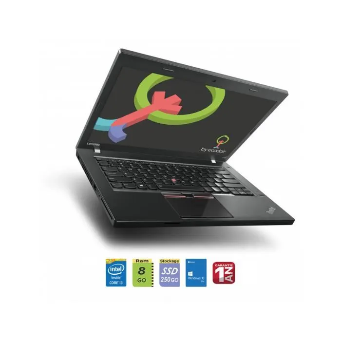 ThinkPad L470 I3/8/250SSD Reconditionné Lenovo reconditionné disponible sur Cdiscount Seconde Vie