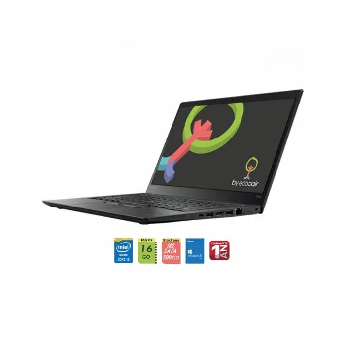 Acheter ThinkPad T470S I5/16/500M2SATA (Grade B) Reconditionné - 380,00 € ThinkPad T470S I5/16/500M2SATA (Grade B) Reconditionné Lenovo reconditionné disponible sur Cdiscount Seconde Vie