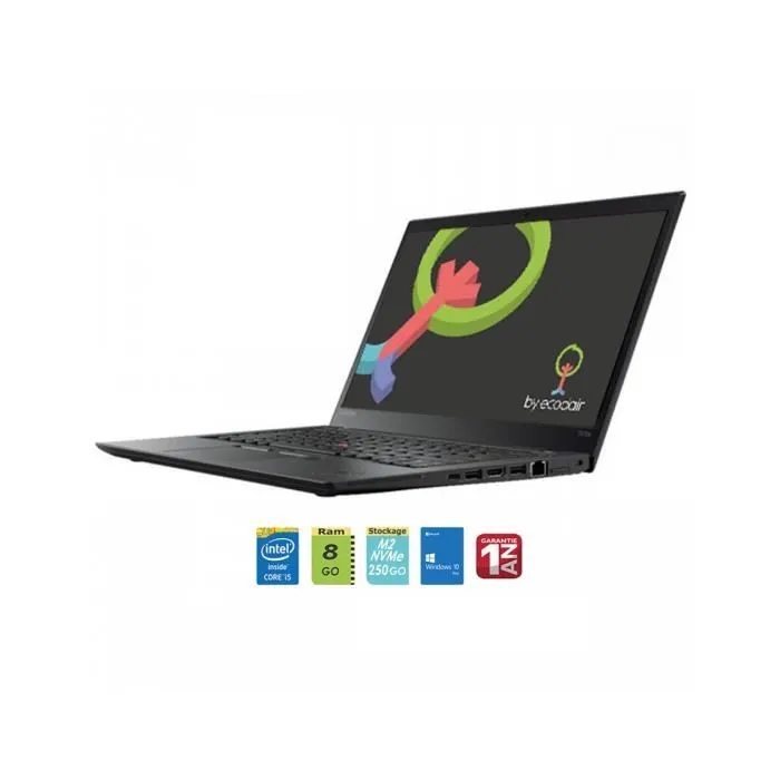 Acheter ThinkPad T470S i5/8/250M2 NVMe IPS Full HD Reconditionné - 340,00 € ThinkPad T470S i5/8/250M2 NVMe IPS Full HD Reconditionné Lenovo reconditionné disponible sur Cdiscount Seconde Vie