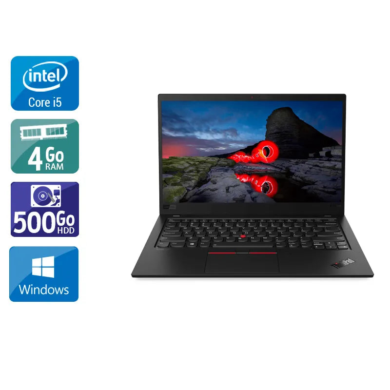 Acheter Thinkpad X1 Carbon Gen 2 14" 2013 - Intel Core i5 1,8Ghz - 2 - 4Go DDR4 - 500Go HDD - Intel HD Graphics 4000 - Gris_Noir - Windows 10 - AZERTY Reconditionné - 219,45 € Thinkpad X1 Carbon Gen 2 14" 2013 - Intel Core i5 1,8Ghz - 2 - 4Go DDR4 - 500Go HDD - Intel HD Graphics 4000 - Gris_Noir - Windows 10 - AZERTY Reconditionné Lenovo reconditionné disponible sur QuelBonPlan