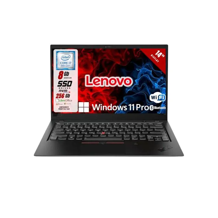ThinkPad X1 Carbon Gen6 i7-8550U 8 Go SSD 256 Go (reconditionné) - Core i7 8550U - Limitée - Bloc dalimentation - Windows 11 Pro Reconditionné Lenovo reconditionné disponible sur Cdiscount Seconde Vie | Dero