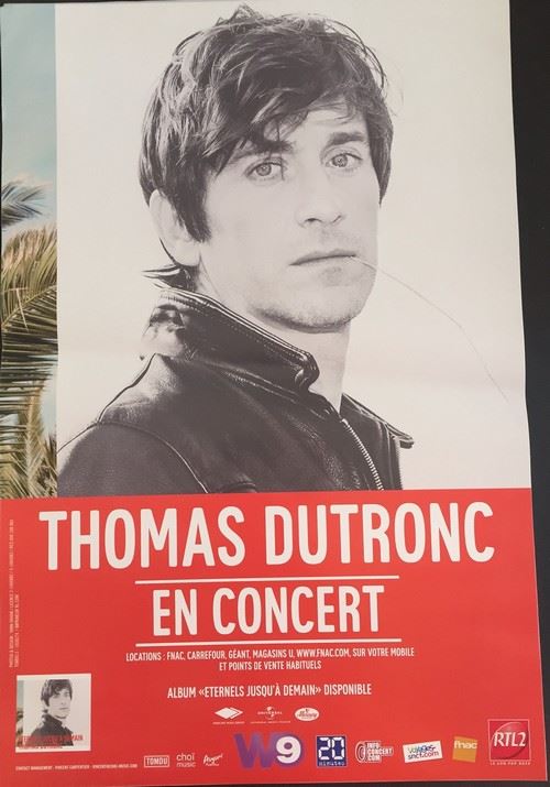 Acheter Thomas DUTRONC - 40x60 cm - AFFICHE / POSTER État correct - 10,99 € Thomas DUTRONC - 40x60 cm - AFFICHE / POSTER État correct reconditionné disponible sur Fnac