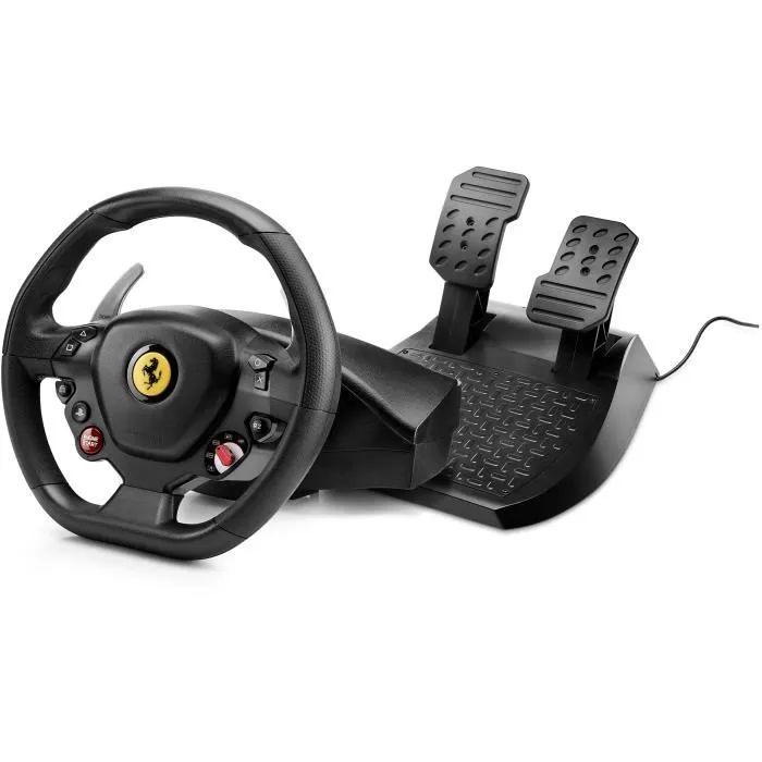 THRUSTMASTER Volant T80 FERRARI 488 GTB Edition -PS4 / PC / Fonctionne avec les jeux PS5* Reconditionné - 99,00 € THRUSTMASTER Volant T80 FERRARI 488 GTB Edition -PS4 / PC / Fonctionne avec les jeux PS5* Reconditionné Thrustmaster reconditionné disponible sur Cdiscount Seconde Vie