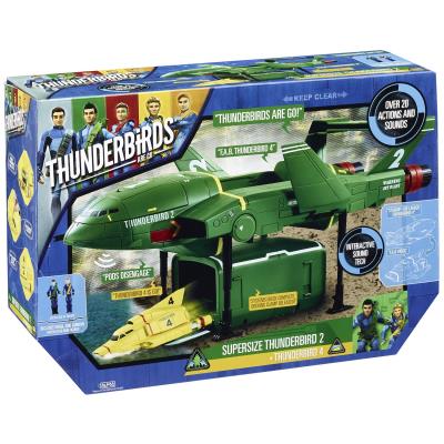 Thunderbirds Are Go - Supersize Thunderbird 2 + Thunderbird 4 - Véhicule 40 cm État correct reconditionné disponible sur Fnac