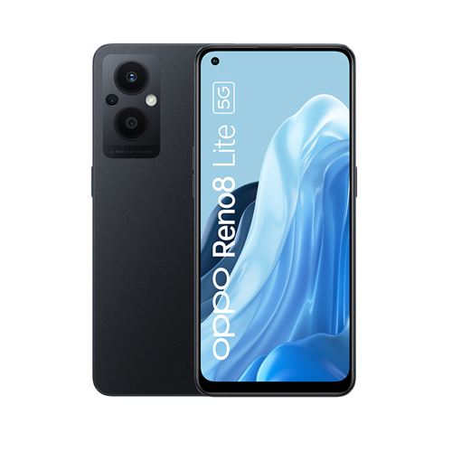 TIM OPPO Reno 8 Lite 16,3 cm (6.4") Double SIM Android 11 5G USB Type-C 8 Go 128 Go 4500 mAh Noir État correct N/A reconditionné disponible sur Fnac