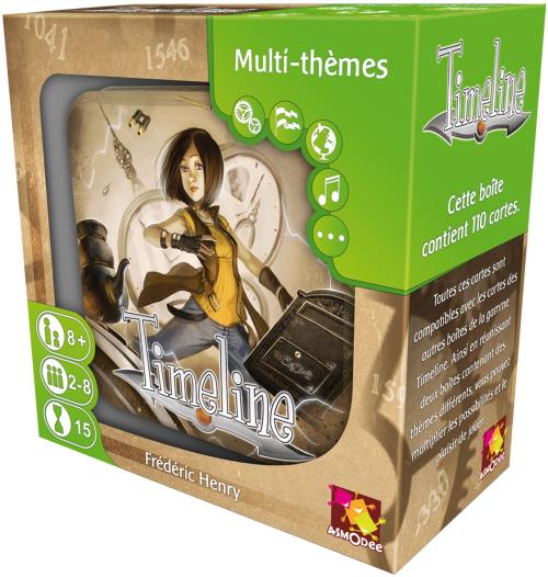 Timeline Multi-Thème Asmodée État correct reconditionné disponible sur Fnac