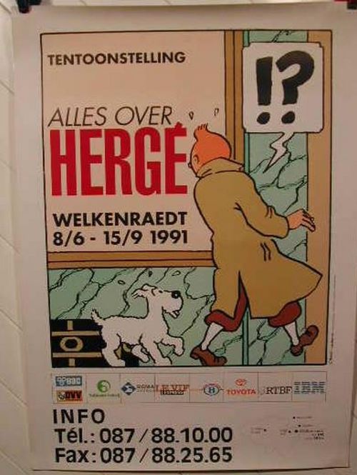 TINTIN - 50x70 cm - AFFICHE / POSTER État correct N/A reconditionné disponible sur Fnac