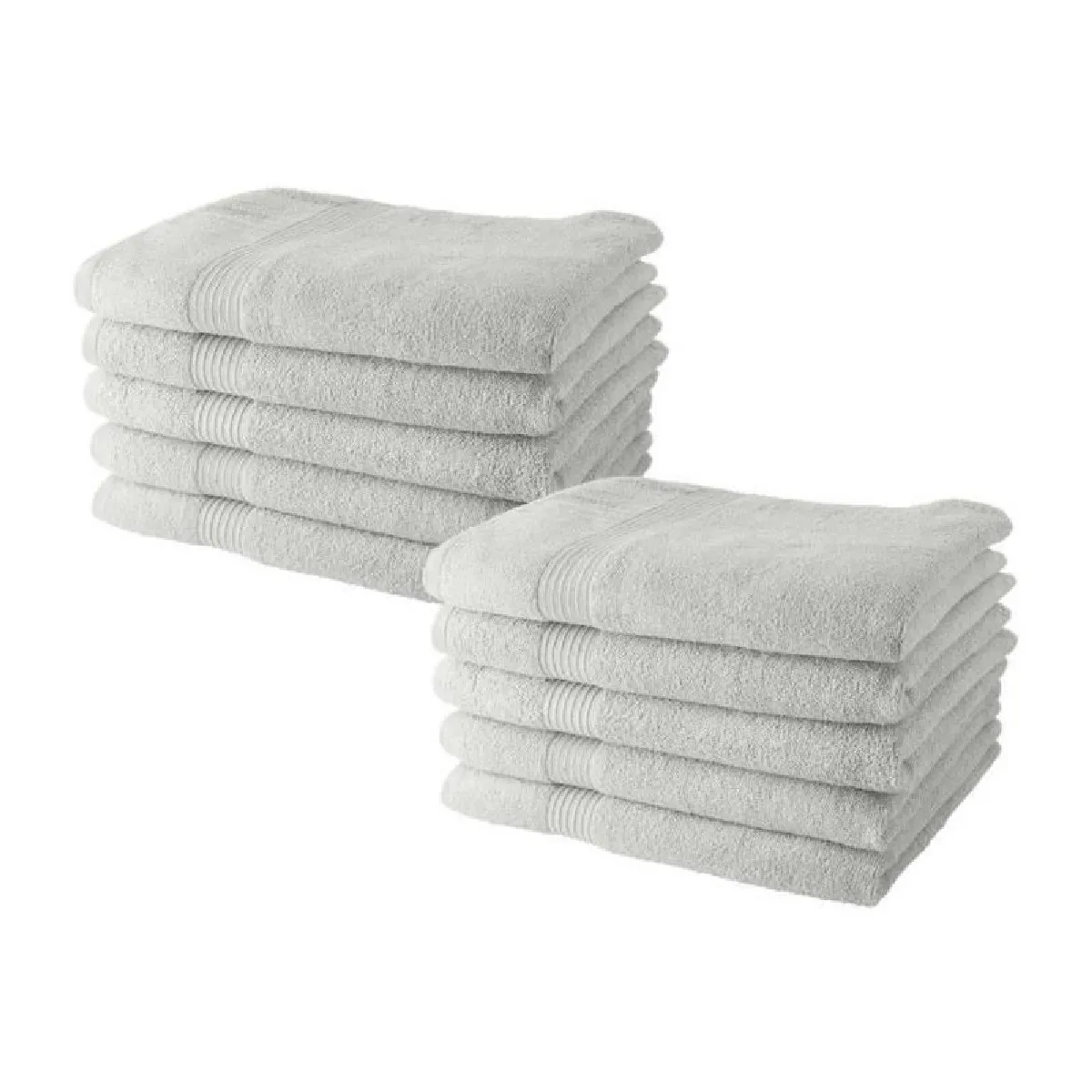 Acheter Today serviettes de toilette lot de 10 - Blanc Reconditionné - 18,85 € Today serviettes de toilette lot de 10 - Blanc Reconditionné reconditionné disponible sur Rue du Commerce Seconde Vie
