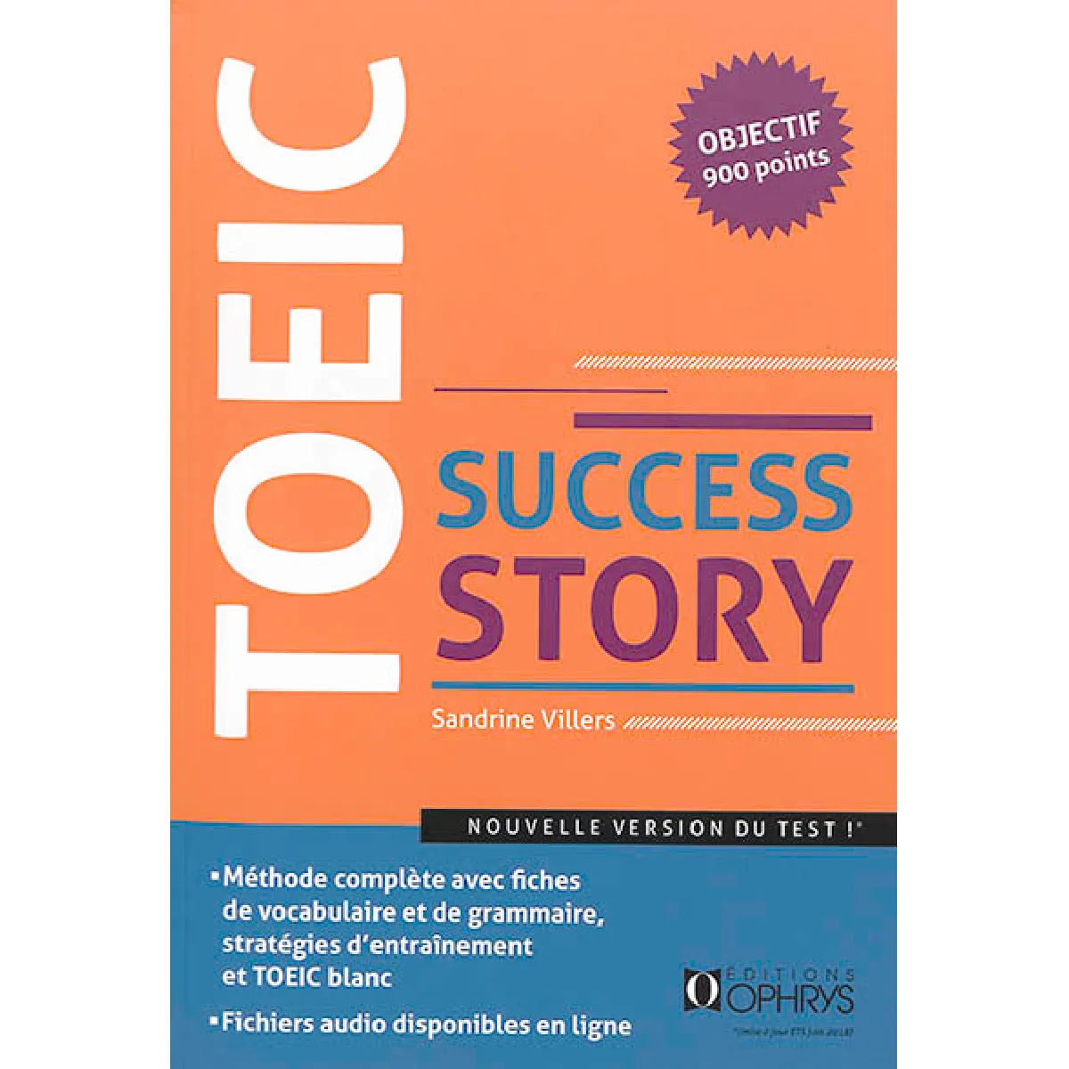 Acheter TOEIC success story : nouveau format (ETS 2018) : niveau avancé État correct - 17,17 € TOEIC success story : nouveau format (ETS 2018) : niveau avancé État correct N/A (Il ne s'agit pas d'une marque reconditionné disponible sur Rue du Commerce Seconde Vie