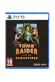 Tomb Raider I-III Remastered Starring Lara Croft PS5 Bon état N/A reconditionné disponible sur Darty