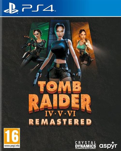 Acheter Tomb Raider IV-VI Remastered Starring Lara Croft PS4 État correct - 25,84 € | Dero Tomb Raider IV-VI Remastered Starring Lara Croft PS4 État correct Just for Games reconditionné disponible sur Fnac | Dero