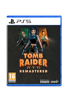 Tomb Raider IV-VI Remastered Starring Lara Croft PS5 Bon état N/A reconditionné disponible sur Darty