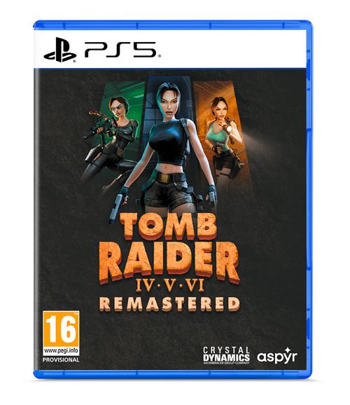 Tomb Raider IV-VI Remastered Starring Lara Croft PS5 État correct Flashpoint Germany GmbH reconditionné disponible sur Fnac