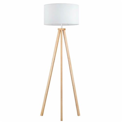 tomons LED Lampadaire Dimmable Stepless Trépied en Bois à de Style Scandinave, Moderne pour Salon, Chambre à Coucher, Bureau, Hôtel et Bureau, Ampoule 8W Non-Scintillante Incluse État correct N/A reconditionné disponible sur Fnac