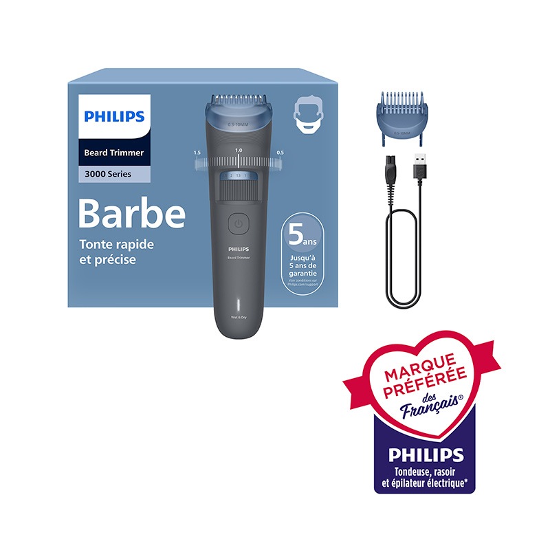 Tondeuse Barbe Philips Bt3617/15 Series 3000 Bon état - 29,98 € Tondeuse Barbe Philips Bt3617/15 Series 3000 Bon état reconditionné disponible sur Electro Depot