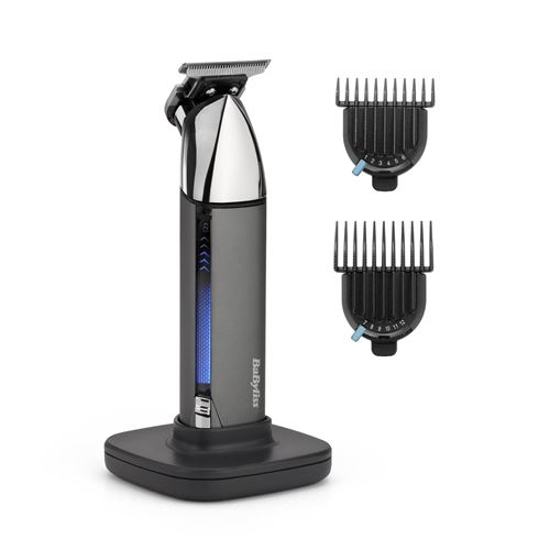 Tondeuse barbe sans fil BaByliss Super-X Metal Series T996E Gris et Argent État correct - 66,99 € Tondeuse barbe sans fil BaByliss Super-X Metal Series T996E Gris et Argent État correct BaByliss reconditionné disponible sur Fnac