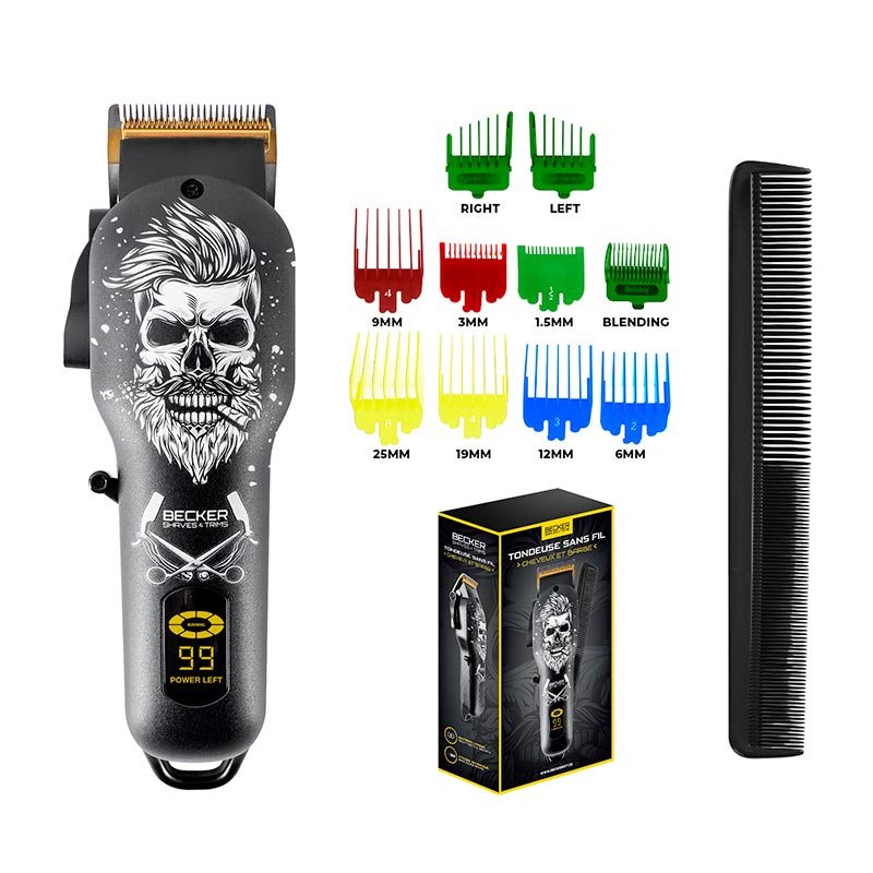 Tondeuse Becker Hero Black Barbe&cheveux Bon état - 27,48 € Tondeuse Becker Hero Black Barbe&cheveux Bon état reconditionné disponible sur Electro Depot