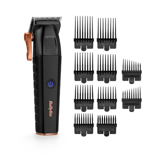 Tondeuse homme BaByliss Cheveux E814E Sans Fil Noir État correct BaByliss reconditionné disponible sur Fnac