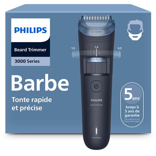 Tondeuse Homme BT3665/15 Bleu et Gris État correct - 26,99 € Tondeuse Homme BT3665/15 Bleu et Gris État correct reconditionné disponible sur Fnac