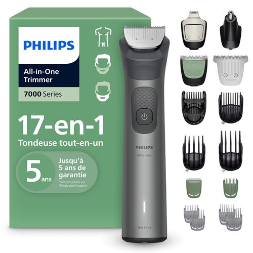 Tondeuse Homme Philips MG7951/15 Noir et Gris État correct Philips reconditionné disponible sur Fnac