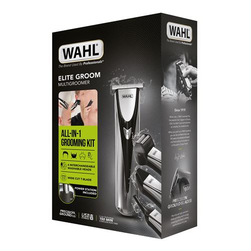 Tondeuse homme Wahl Elite Groom Argent État correct Wahl reconditionné disponible sur Fnac | Dero