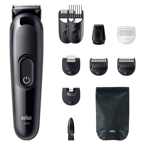 Tondeuse Tout-En-Un Braun AIO3560 Noir État correct Braun reconditionné disponible sur Fnac