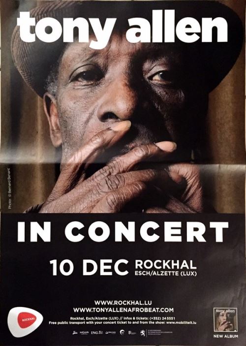 Tony Allen - 60x80 cm - AFFICHE / POSTER État correct reconditionné disponible sur Fnac