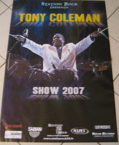 Tony COLEMAN - 50x70 cm - AFFICHE / POSTER État correct N/A reconditionné disponible sur Fnac