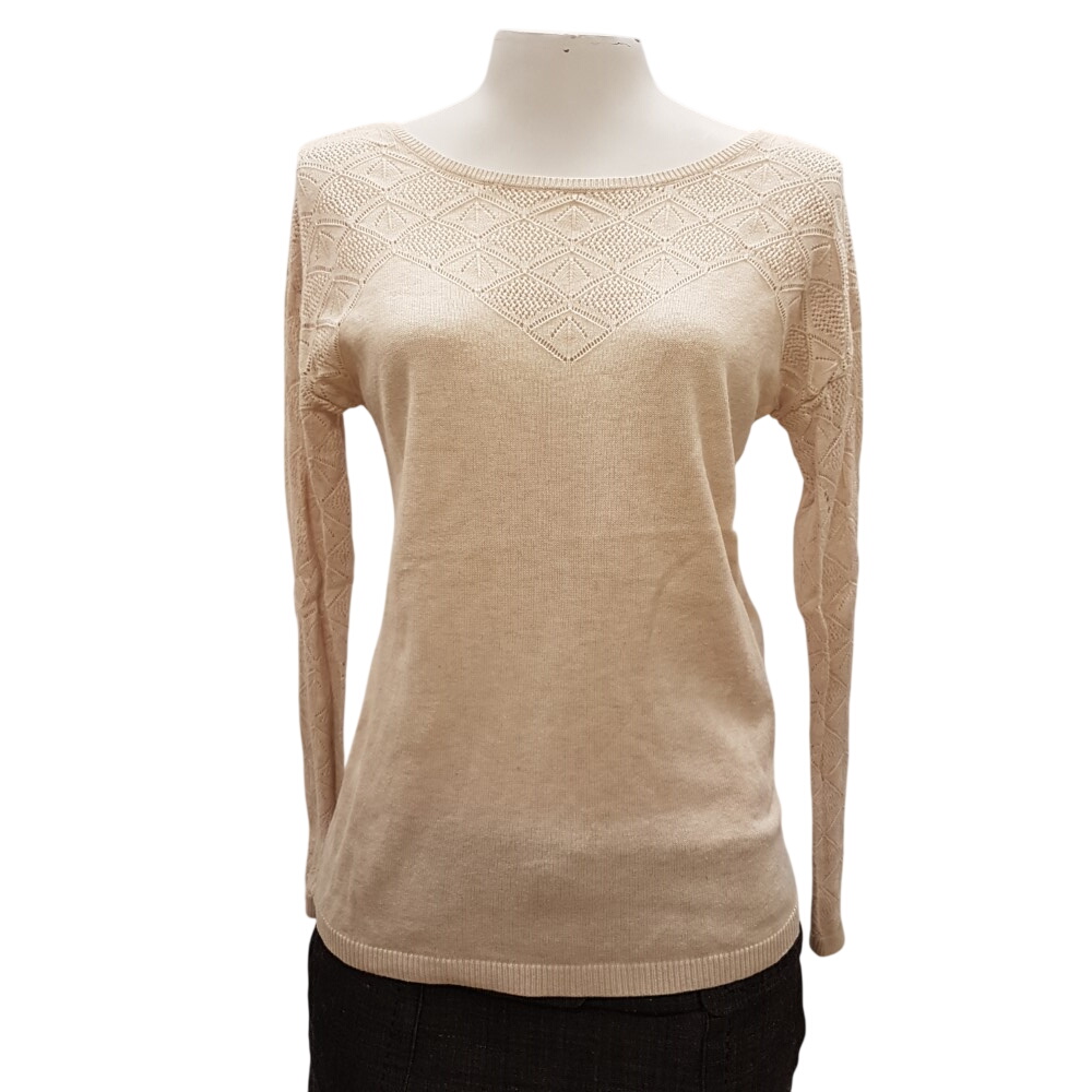 Acheter Top en maille de coton écru - ETAM - Taille M Très bon état - 10,00 € Top en maille de coton écru - ETAM - Taille M Très bon état reconditionné disponible sur Label Emmaüs