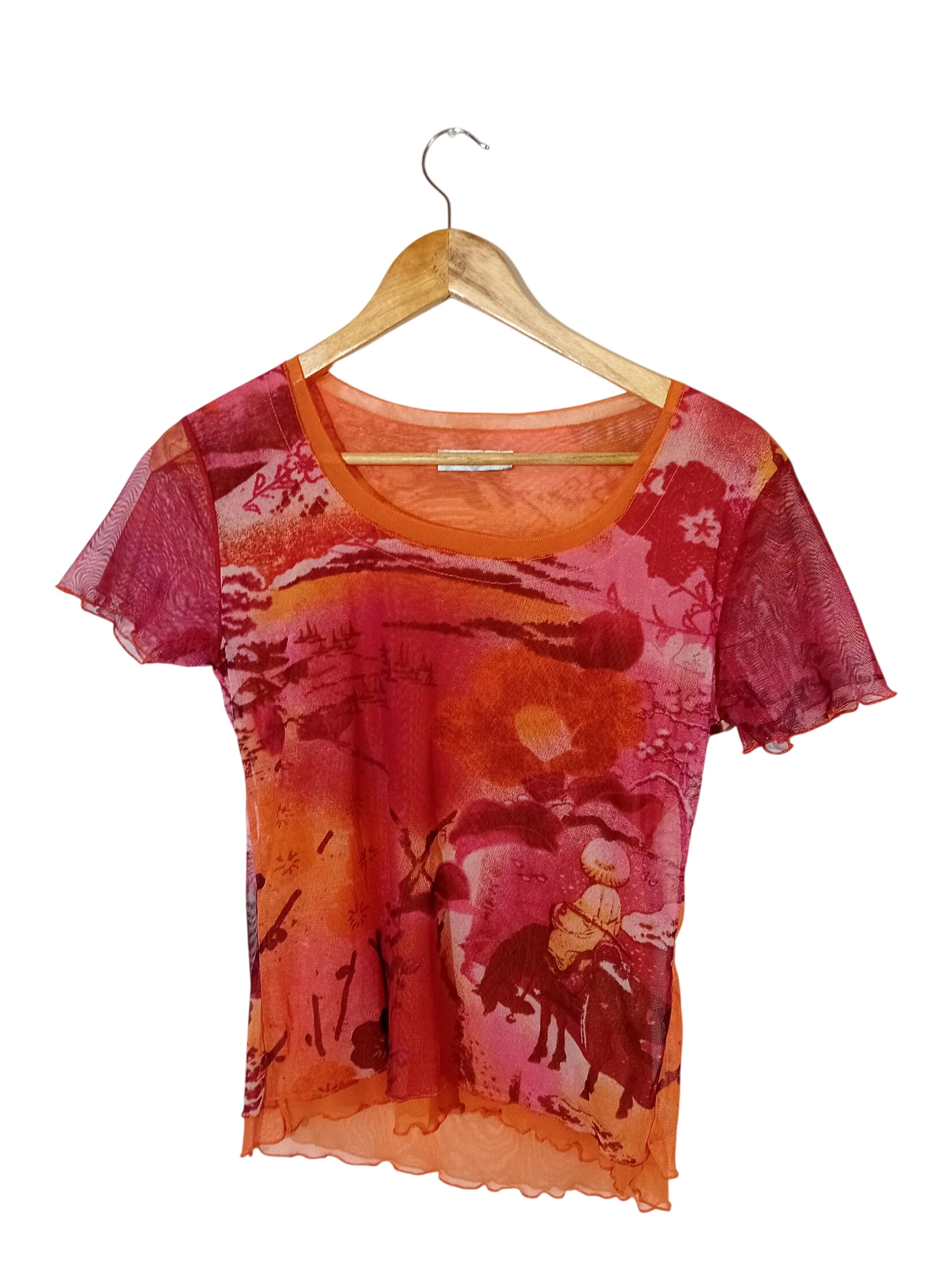Top En Mesh Multicolore Cassis L (T5719) Très bon état - 10,00 € Top En Mesh Multicolore Cassis L (T5719) Très bon état reconditionné disponible sur Label Emmaüs