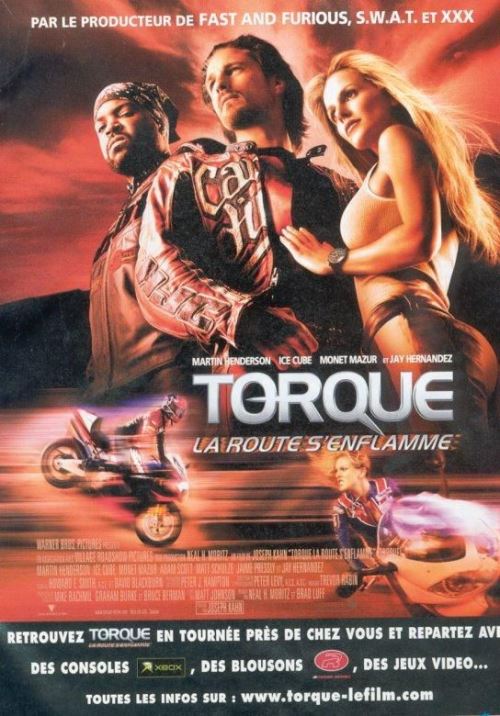 Torque AFFICHE CINEMA ORIGINALE État correct reconditionné disponible sur Fnac