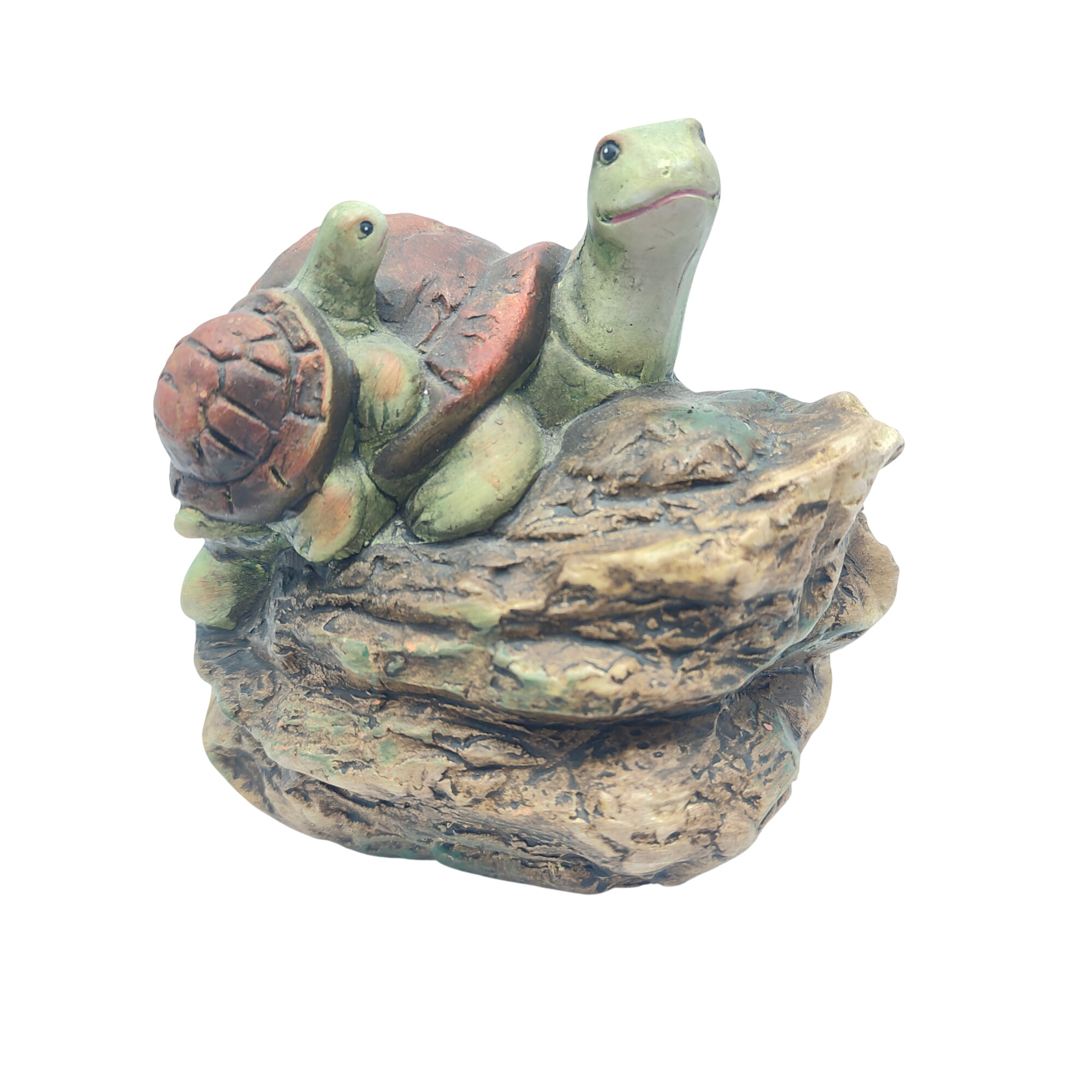 Acheter Tortue sculpture en résine Bon état - 10,00 € Tortue sculpture en résine Bon état reconditionné disponible sur Label Emmaüs