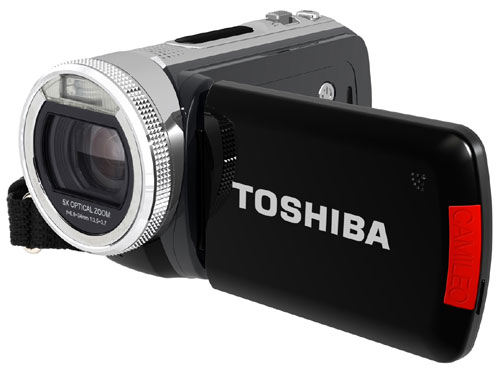Toshiba CAMILEO H20 - Caméscope - 1080p - 5.0 MP - 5x zoom optique - flash 128 Mo - carte Flash État correct Toshiba reconditionné disponible sur Fnac