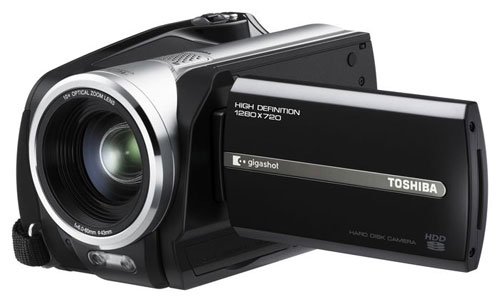 Toshiba Gigashot K80H - Caméscope - 720 p - 1.35 MP - 10x zoom optique - HDD 80 Go État correct Toshiba reconditionné disponible sur Fnac