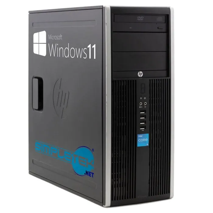 Tour PC - HP - Compaq Elite 8300 CMT - Core i5 - 16 Go RAM - SSD 240 Go - Windows 11 Pro Reconditionné Hewlett-Packard reconditionné disponible sur Cdiscount Seconde Vie