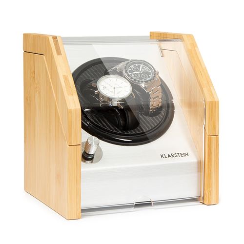 Tourne-montre Garonne 2, 1 plateau tournant, 2 montres, 3 vitesses, 4 modes, bambou État correct N/A reconditionné disponible sur Fnac